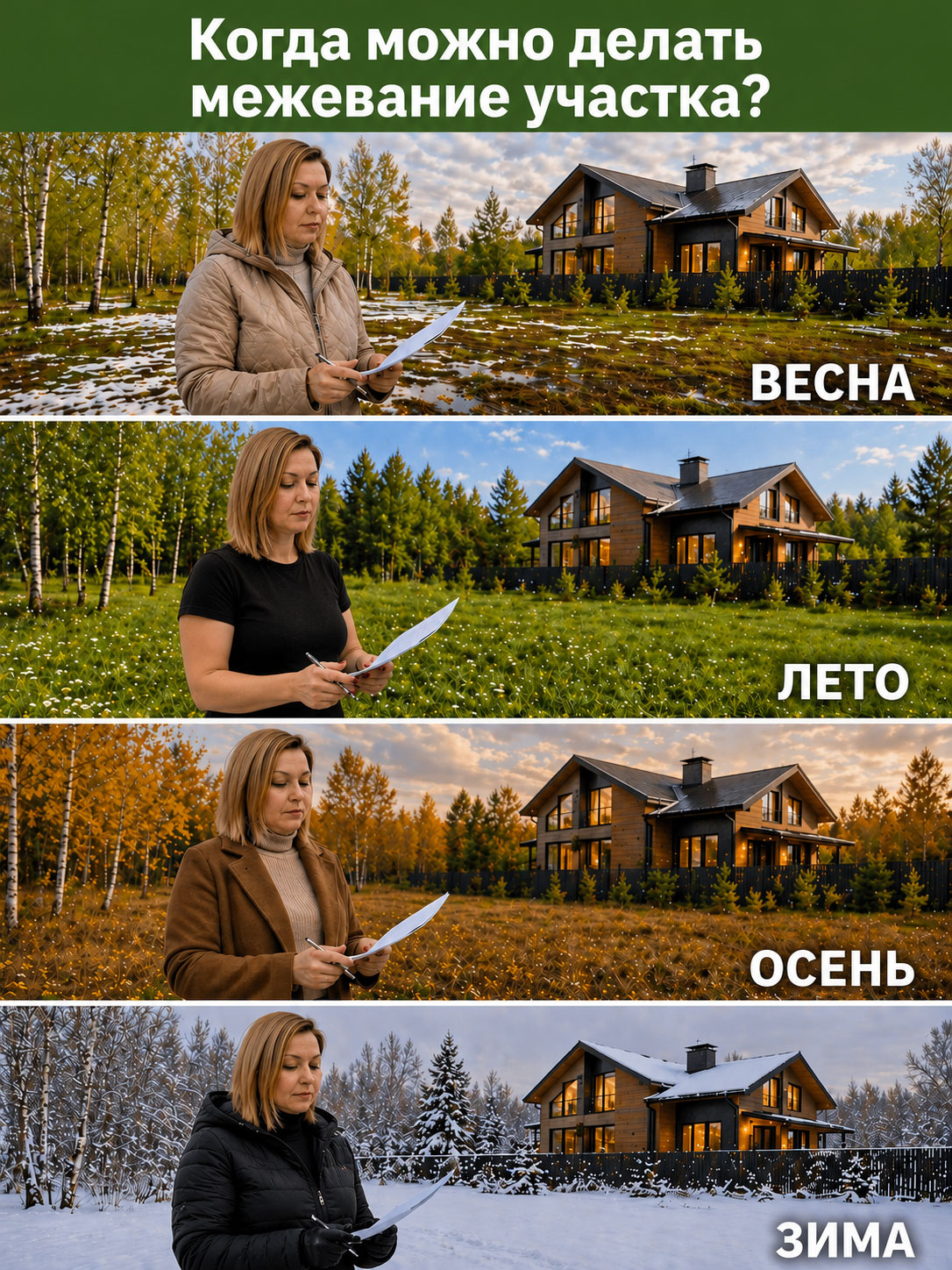Кадастровые услуги по межеванию земельного участка